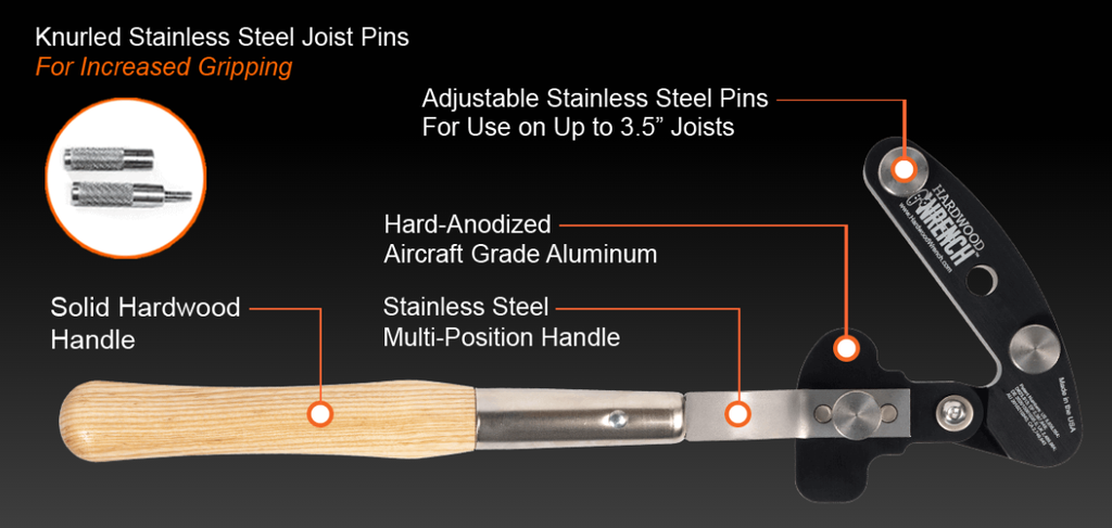 Deck Board Straightening Tool